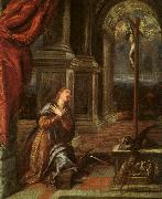 St.Catherine of Alexandria at Prayer Titian